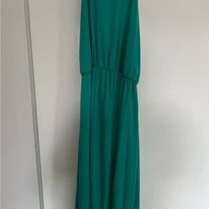 Elegant Green Maxi Dress